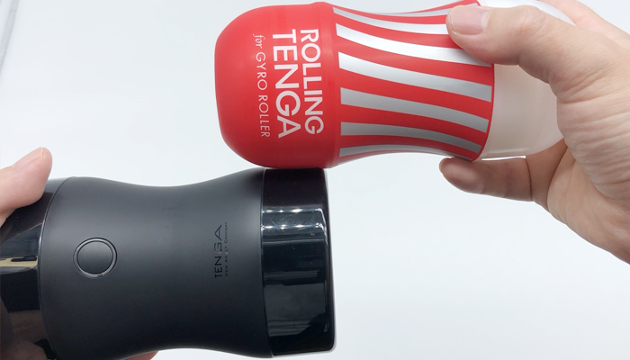 TENGA GYRO ROLLERとカップの画像