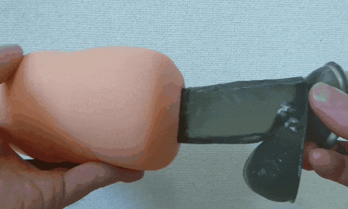 ドキドキ兜合わせのスローストロークアニメーション画像