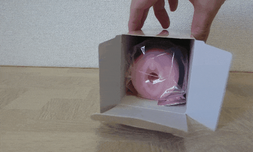 日本品質の開封アニメーション画像