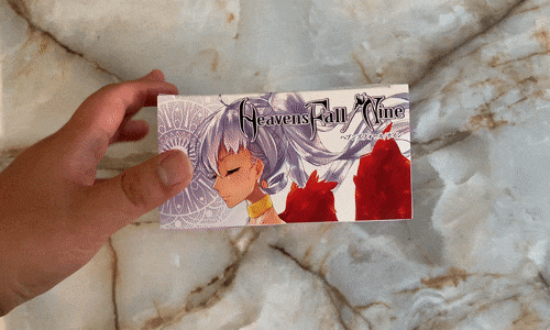 「HeavensFall/Nine」の開封アニメーション画像