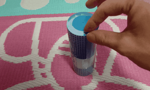 TENGA スピナー ピクセル クール エディションの開封アニメーション画像