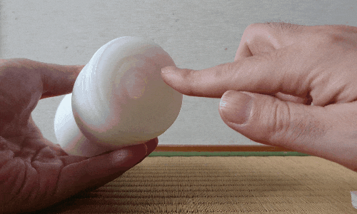 TENGA オリジナルバキューム・カップ クールの弾力アニメーション画像