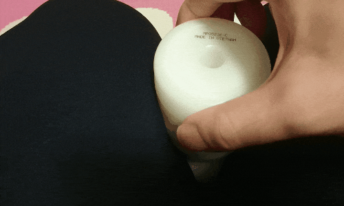 TENGA オリジナルバキューム・カップ クールのフタ取りアニメーション画像