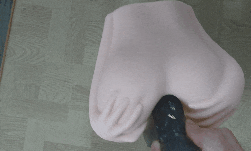 淫惑アデーニョのアナル速いストロークアニメーション画像