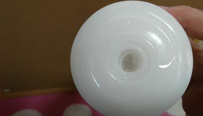 TENGA オリジナルバキューム・カップ エクストラクールの挿入口画像