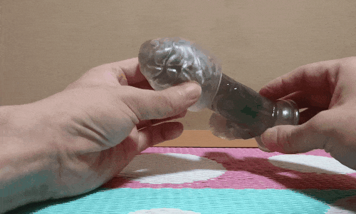 TENGA エッグ ウェイビーⅡ クール エディションの速いストロークアニメーション画像