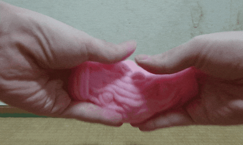 ぐちょ濡れ名器 MONSTER キメラの伸縮アニメーション画像