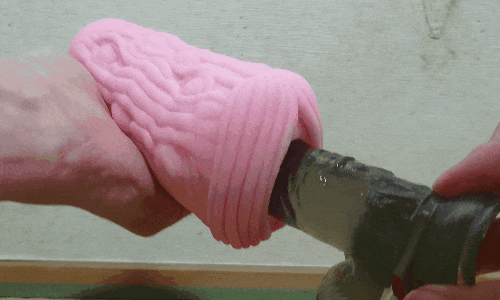 ぐちょ濡れ名器 MONSTER キメラの速いストロークアニメーション画像