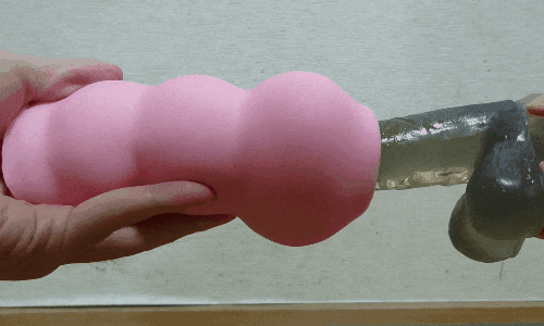 NR ピンクソフトの速いストロークアニメーション画像