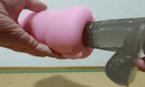 あなきゅん！の速いストロークアニメーション画像