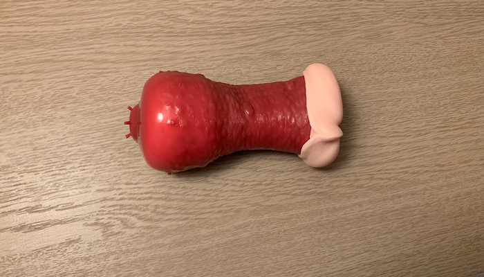 「セブンティーンボルドー」裏返した画像
