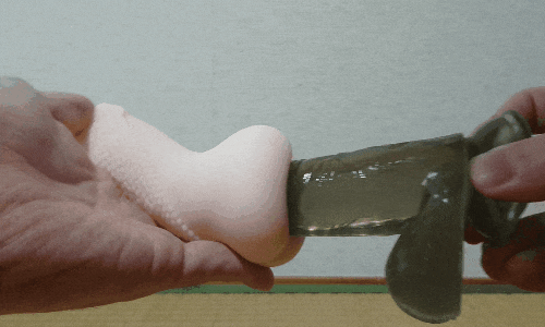 電撃エレクトリックスピナーのスローストロークアニメーション画像