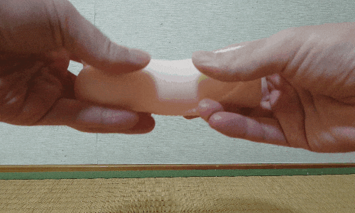 電撃エレクトリックスピナーの弾力アニメーション画像