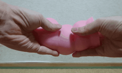 NR ピンクソフトの弾力アニメーション画像