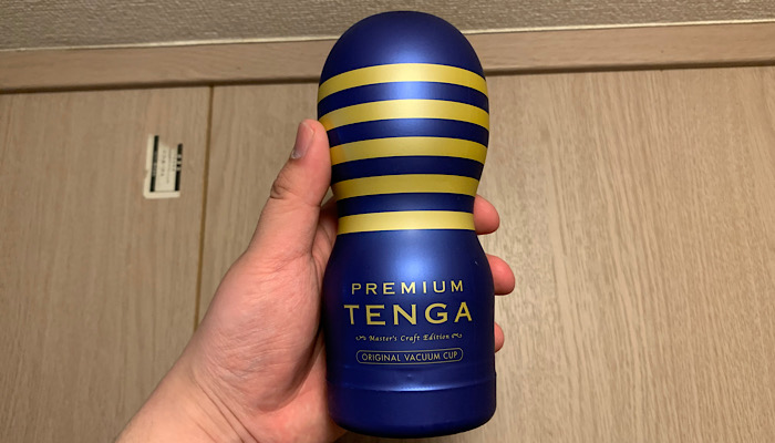 「PREMIUM TENGA ORIGINAL VACUUM CUP」のパッケージ画像