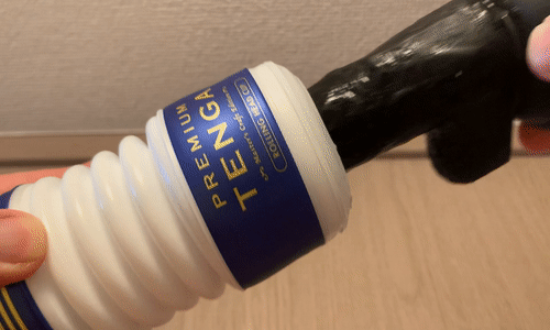 「PREMIUM TENGA ローリングヘッドカップ」ラストスパートのアニメーション画像
