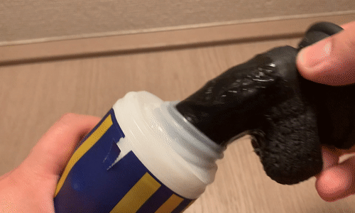「PREMIUM TENGA スクイズチューブカップ」フィニッシュのアニメーション画像