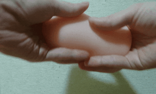 ギャルざんまい 濃厚包みベロの伸縮アニメーション画像