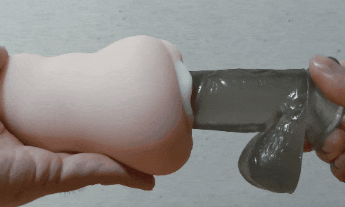 JAPANESE REAL HOLE 生 伊藤舞雪の奥挿入アニメーション画像